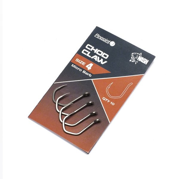 10kom - Udica Nash Chod Claw Micro Barbed