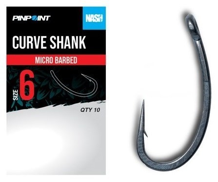 10kom - Udica Nash Curve Shank