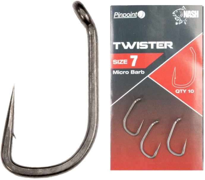 10kom - Udica Nash Twister Micro Barb