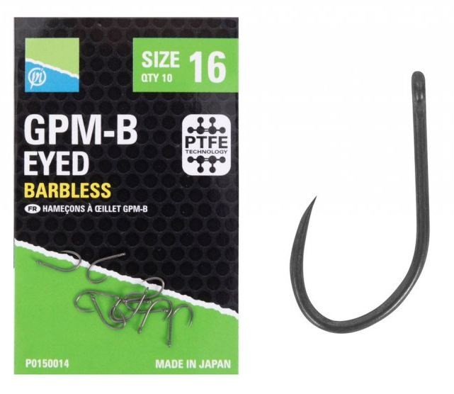 10kom - Udica Preston GPM-B Eyed Hooks