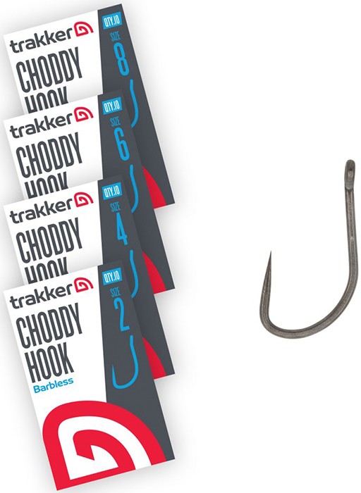 10kom - Udica Trakker Choddy Hooks Barbless