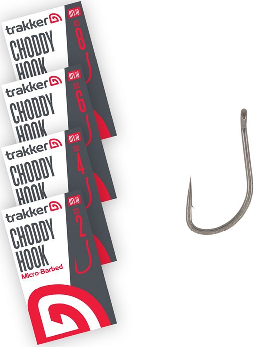 10kom - Udica Trakker Choddy Hooks Micro Barbed