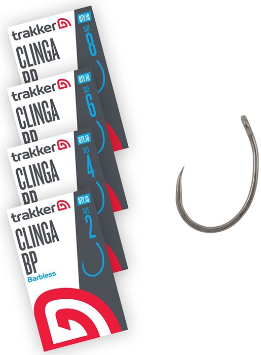 10kom - Udica Trakker Clinga BP Hooks Barbless