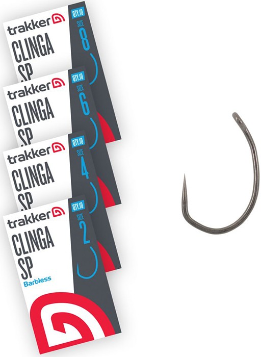 10kom - Udica Trakker Clinga SP Hooks Barbless