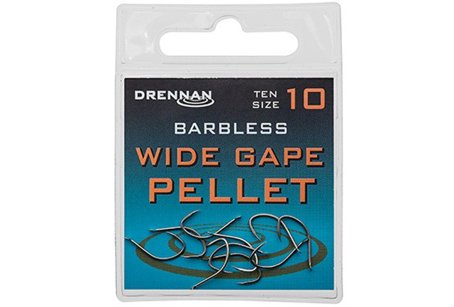 10kom - Udice bez Protihoda Drennan Wide Gape Pellet Barbless