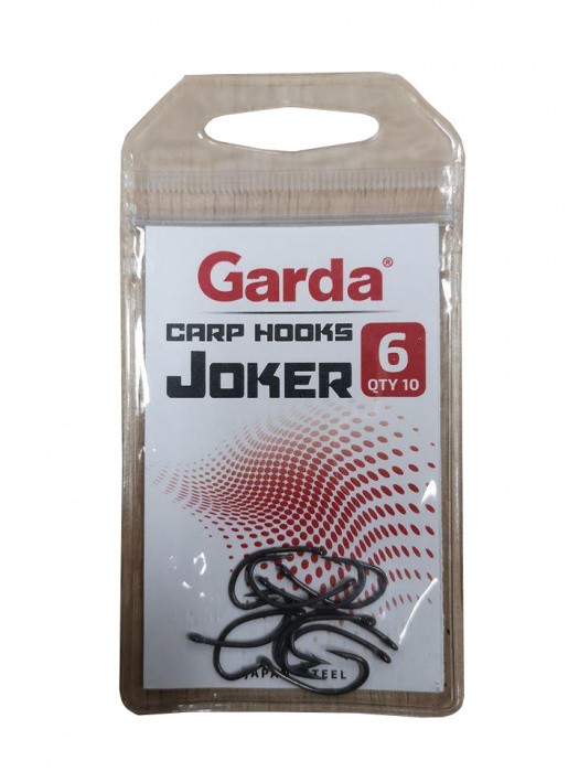 10kom - Udice Garda Joker Carp Hook s Kontrakukom