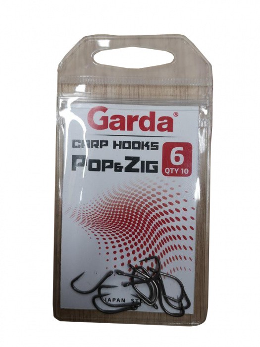 10kom - Udice Garda Pop&Zig Carp Hook s Protihrotom