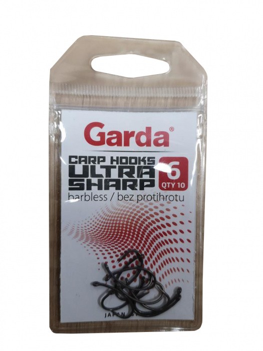 10kom - Udice Garda Ultra Sharp Carp Hook bez kontra kuke