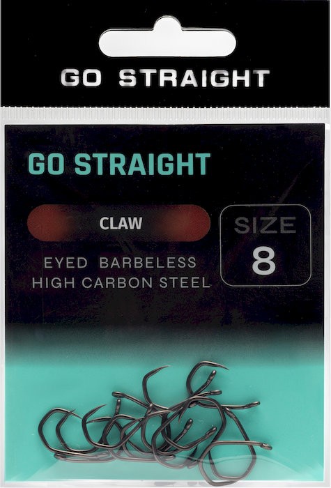 10kom - Udice Go Straight Claw Barbless