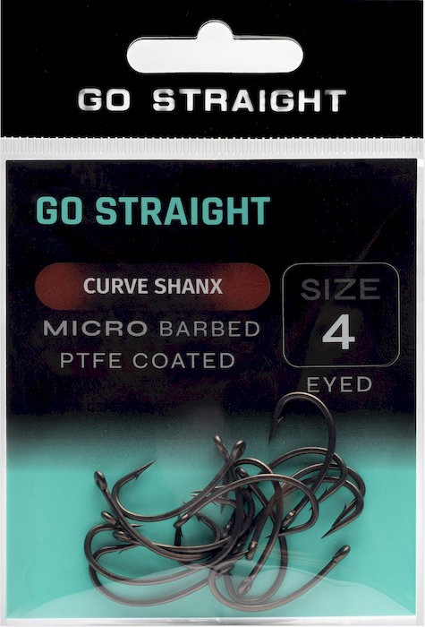 10kom - Udice Go Straight Curve Shanx Microbarbed