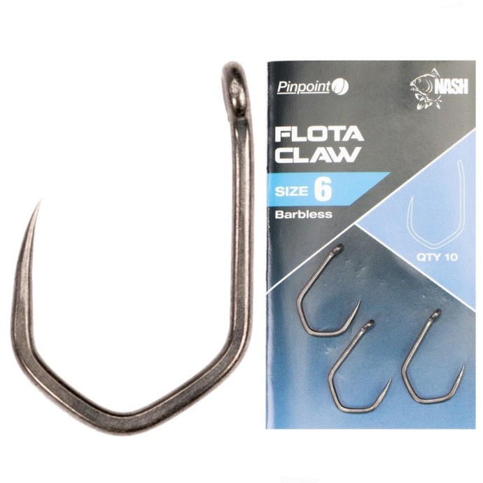 10kom - Udice Nash Flota Claw Barbless