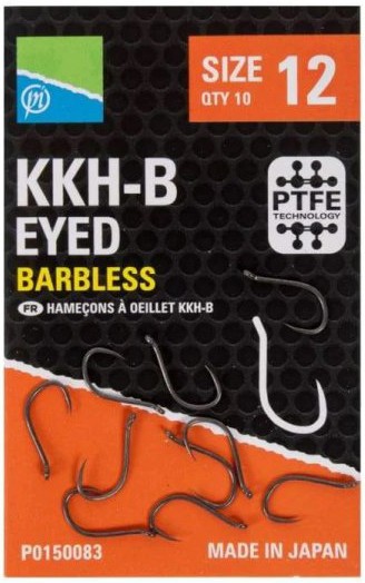 10kom - Udice Preston KKH-B Hooks Eyed