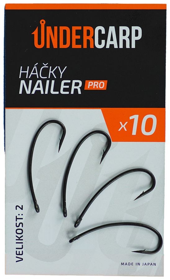 10kom - Udice UnderCarp Nailer PRO