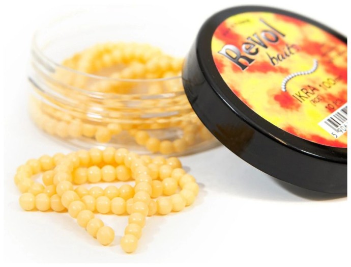 10kom - Umjetni Mamac Revol Baits Roe 100mm Sýr-Česnek