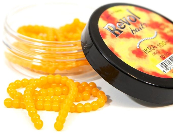 10kom - Umjetni Mamac Revol Baits Roe 100mm Sýr-Česnek