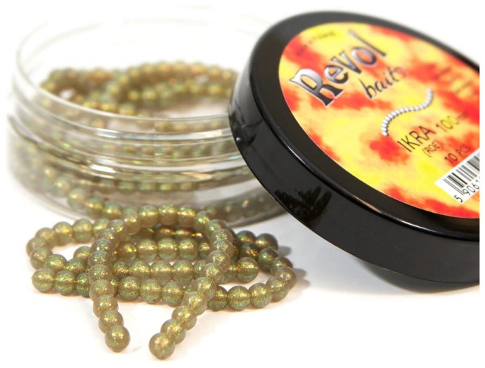 10kom - Umjetni Mamac Revol Baits Roe 100mm Sýr-Česnek