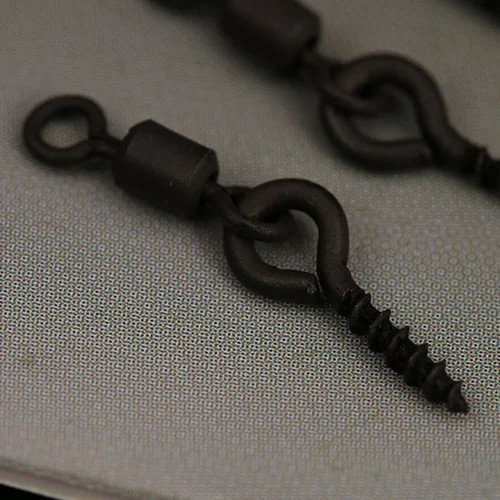 10kom - Vijak s vrtilicom Gardner Covert Swivel Bait Screws Anti Glare