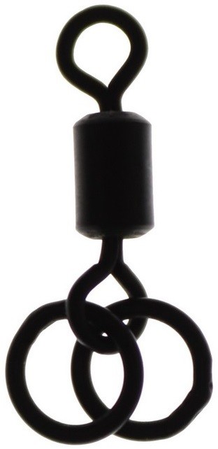 10kom - Vrtilica Gardner s Dva Prstena Dual Ring Swivels Veličina 8