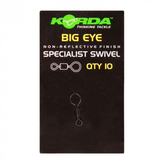 10kom - Vrtilica Korda Big Eye Swivel