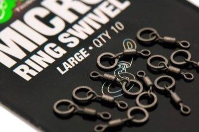 10kom - Vrtilica Korda Micro Rig Ring Swivel