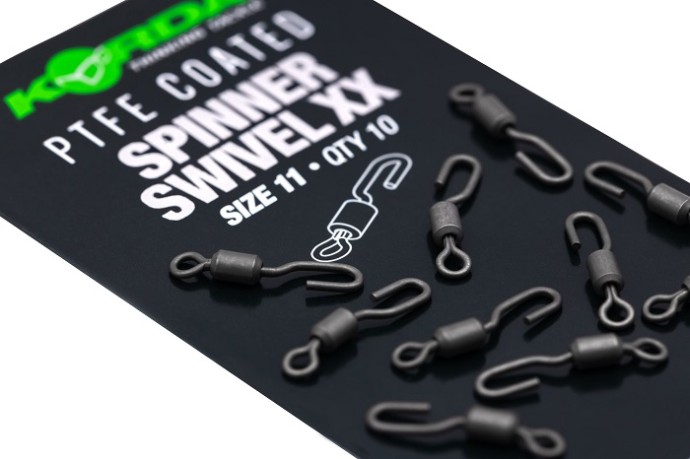 10kom - Vrtilica Korda PTFE Spinner Swivel XX Size 11