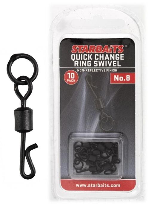 10kom - Vrtilica s Prstenom Sensas Quick Change br.8