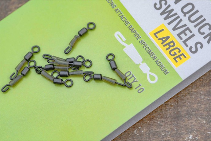 10kom - Vrtilica Specimen Quick Snap Swivel