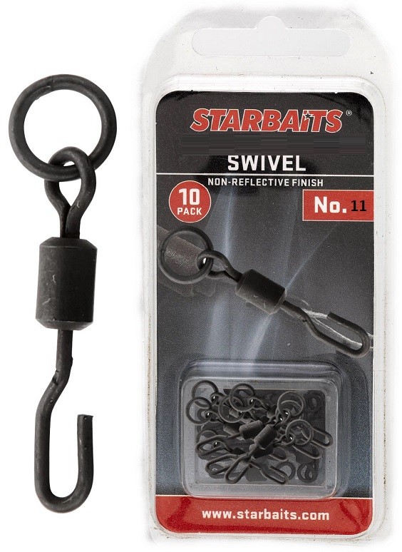 10kom - Vrtilica Starbaits Spinner Swivel Ronnie Rig Veličina 11