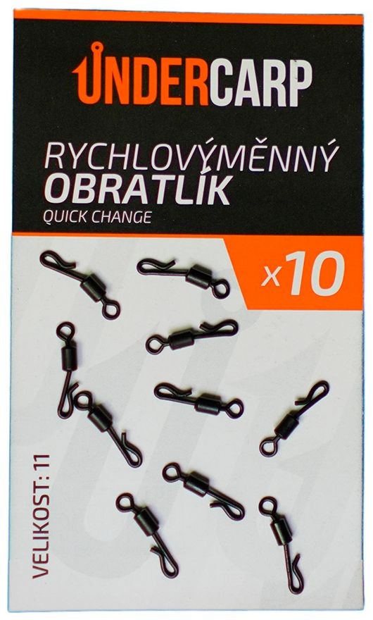 10kom - Vrtilica UnderCarp Quick Change Veličina 11