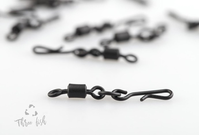 10kom - Vrtilica Zfish Quick Change Ring Swivel Matt Veličina 8