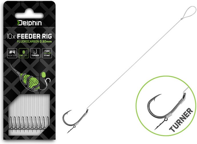 10ks - Feederova Rola Delphin Fluoro Sting Turner