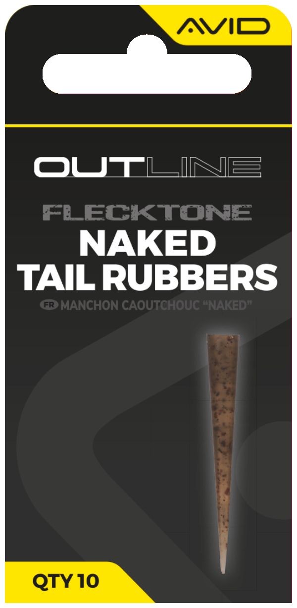 10ks - Gumový Prevlek Avid Outline FleckTone Naked Tail Rubber