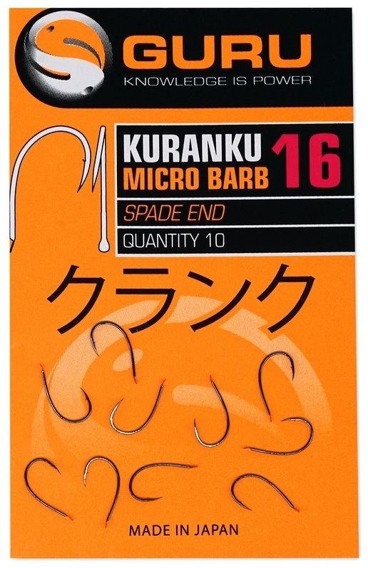 10ks - Háček Guru Kuranku Barbed/Spade End