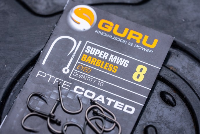 10ks - Háček Guru Super MWG Hook Barbless