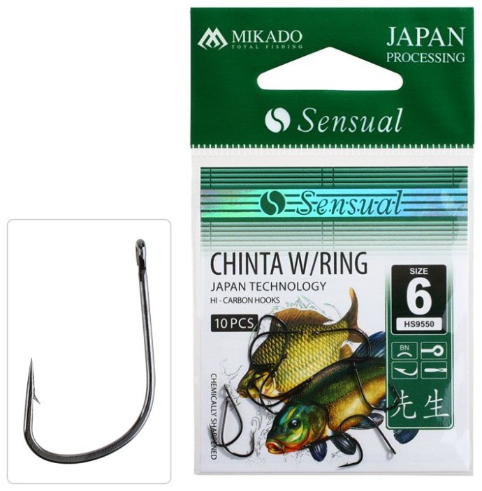 10ks - Háček Mikado Sensual Chinta with Ring