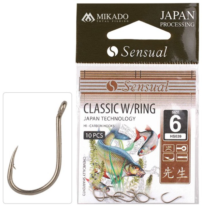 10ks - Háček Mikado Sensual Classic W/Ring