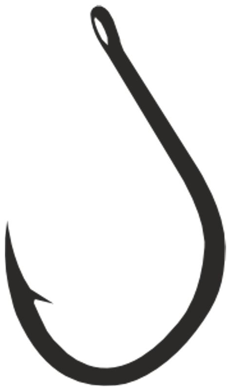 10ks - Háček Mistrall Shiro Koiso s očkem 10ks - Háček Mistrall Shiro Koiso s očkem