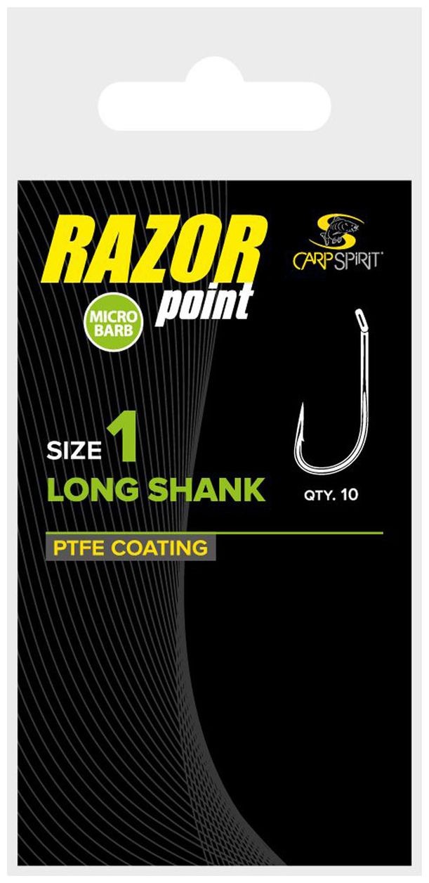 10ks - Háčik Carp Spirit Long Shank - LS