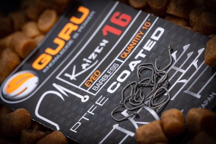 10ks - Háčik Guru Kaizen Eyed Hook Barbless