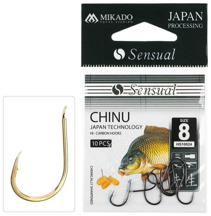 10ks - Háčik Mikado Sensual Chinu Gold