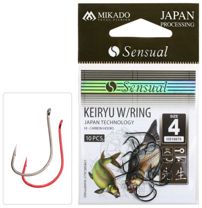 10ks - Háčik Mikado Sensual Keiryu With Ring