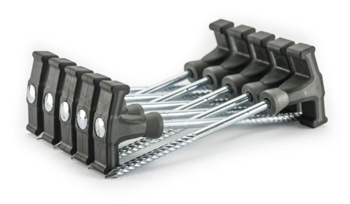 10ks - Kolíky RidgeMonkey Escape Heavy Duty T-Peg 8 inch x10
