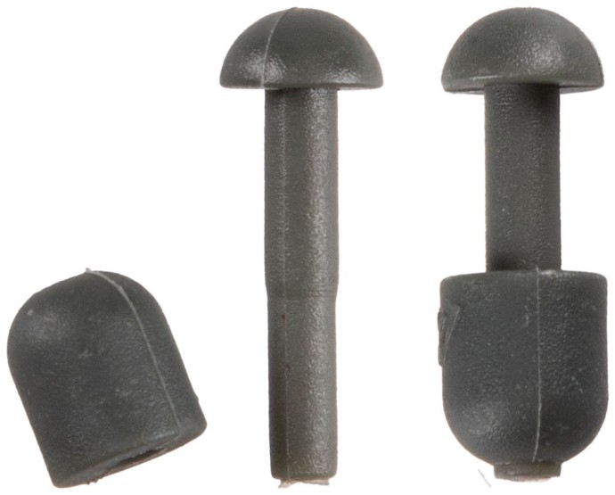 10ks - Korálky Mikado Heli Chod Bead Dark Green