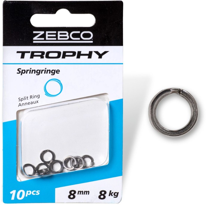 10ks - Kroužek Zebco Trophy Split Ring