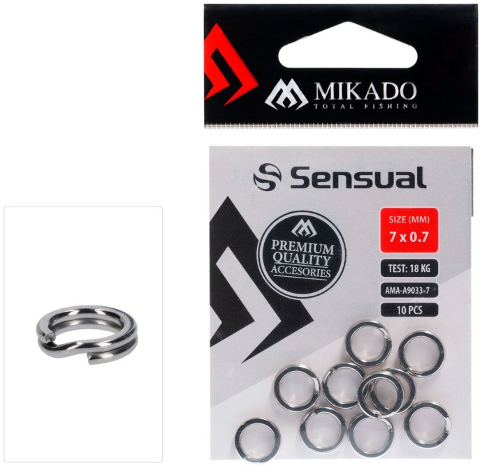 10ks - Krúžky Spojovacie Zosilnené Mikado