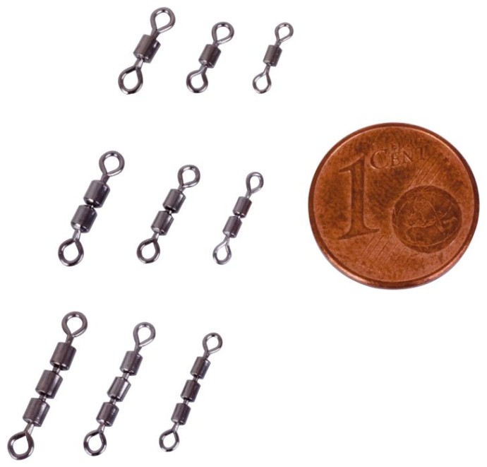 10ks - Obratlík MS Range Třídílný Swivel