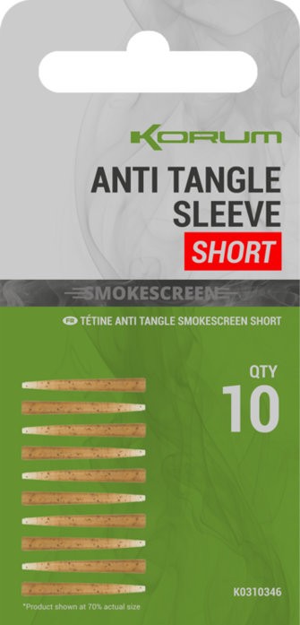 10ks - Prevlek Korum Smokescreen Anti-Tangle Sleeve