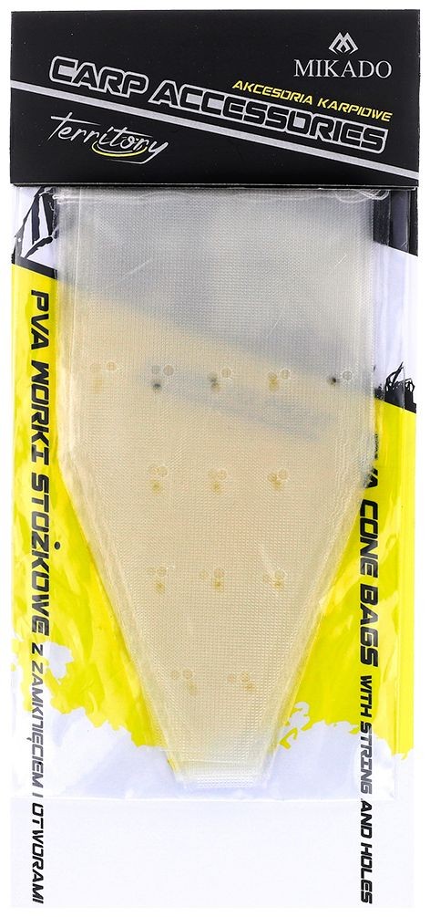 10ks - PVA Vrećice Mikado Konusne s Rupe i Konopcem