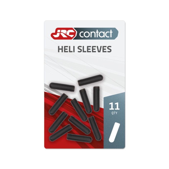 11kom - Navlake JRC Heli Sleeves 25mm Crna