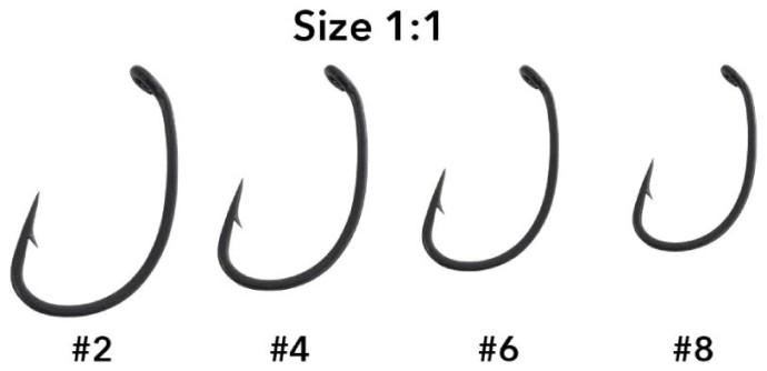 11kom - Udica Anaconda Piercer Curve Shank GT-8 Micro Barb